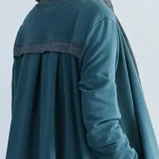 2021 winter wrap cotton coat plus size casual long sleeve cardigans