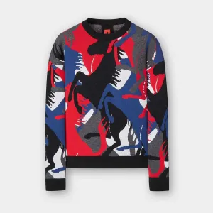47514/98 RED FERRARI MEN SWEATER