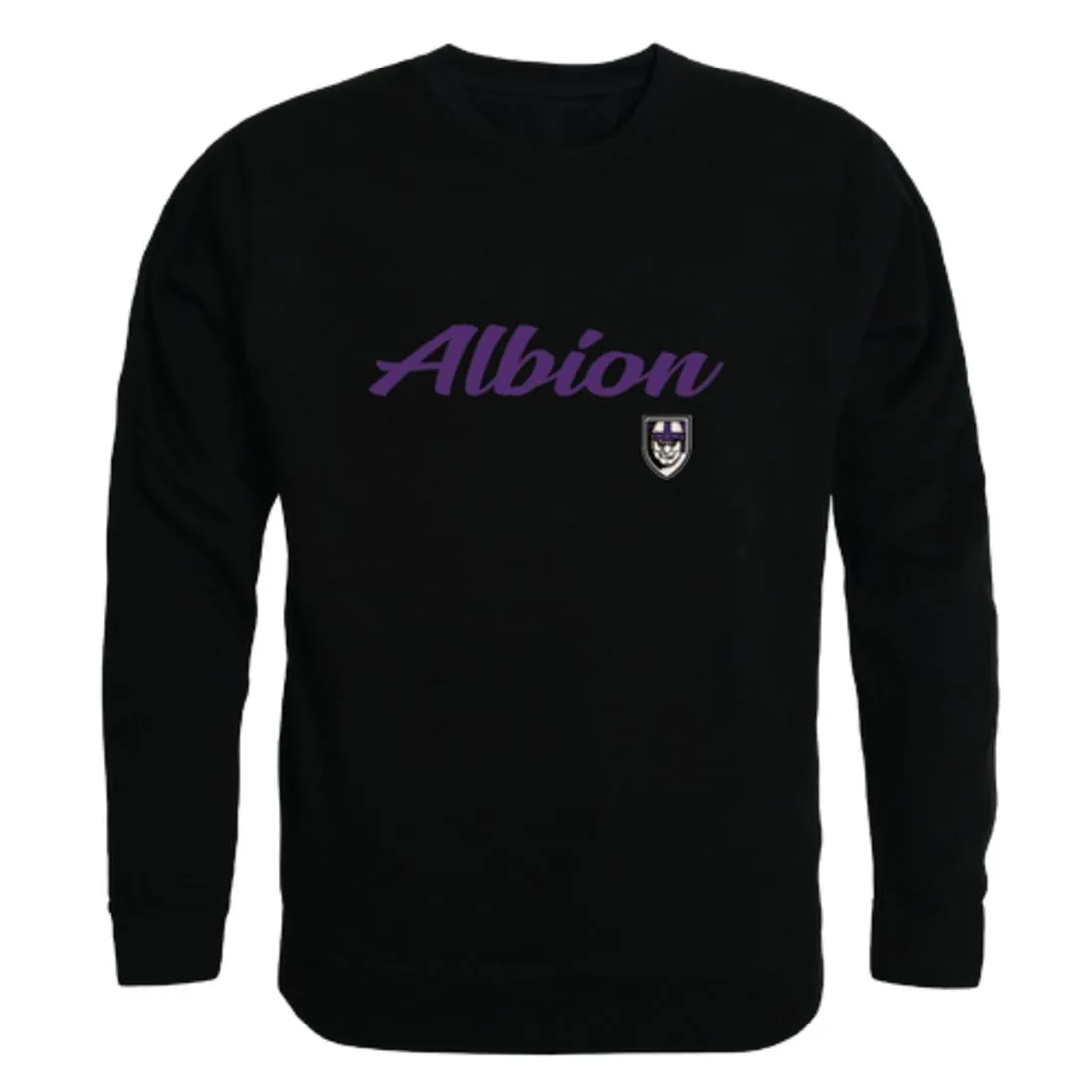 Albion College Britons Script Fleece Crewneck Pullover Sweatshirt