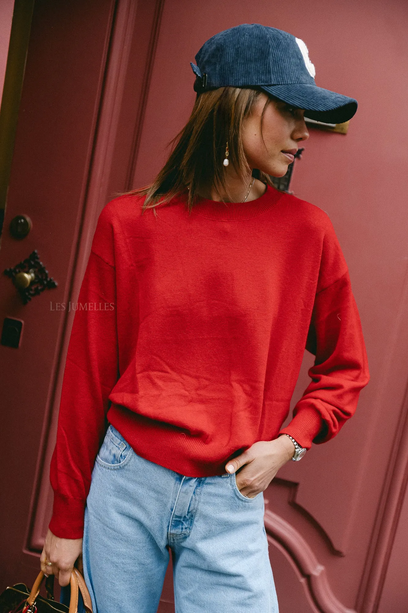 Amelia jumper red