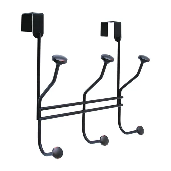 Amerock H55548ORB Hook, 3-Hook, Steel, Oil-Rubbed Bronze