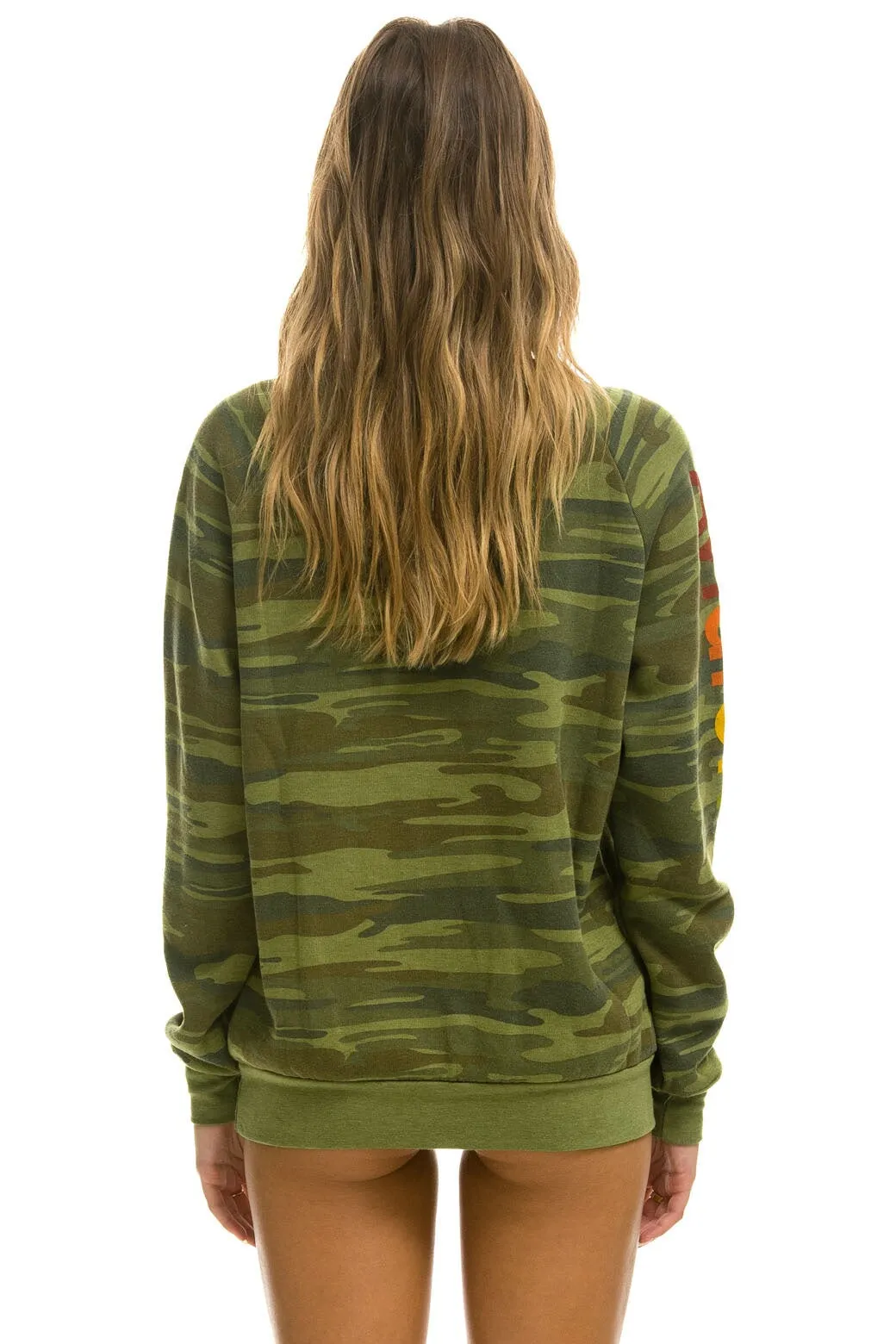 AVIATOR NATION MIAMI  SWEATSHIRT - CAMO