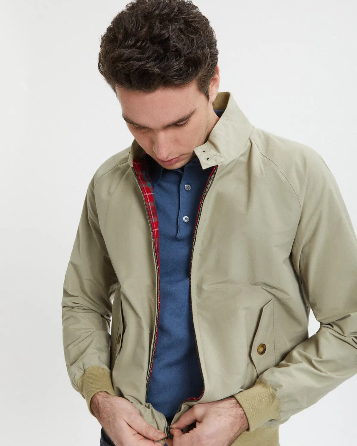 Baracuta G9 Classic Harrington Jacket - Natural