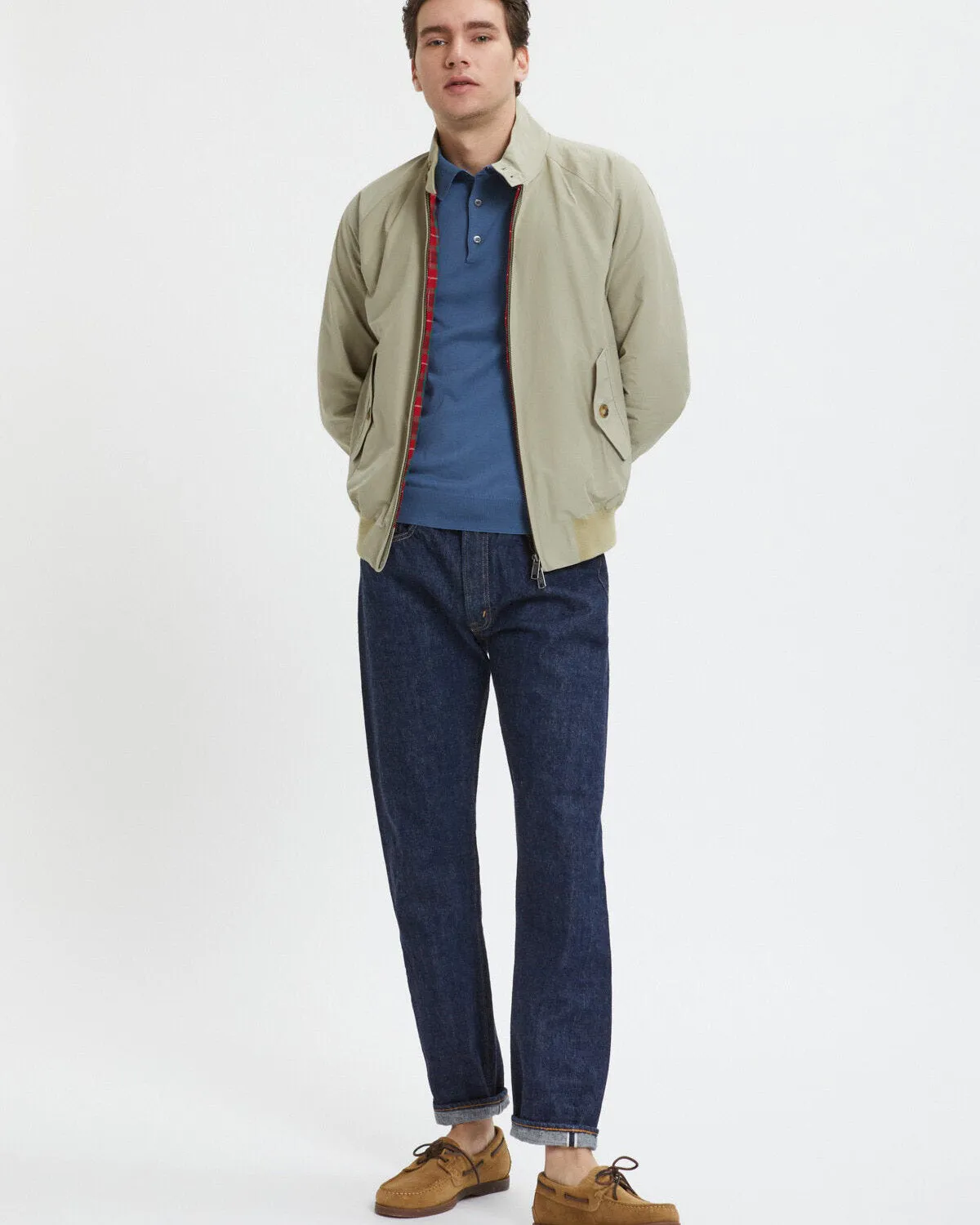 Baracuta G9 Classic Harrington Jacket - Natural