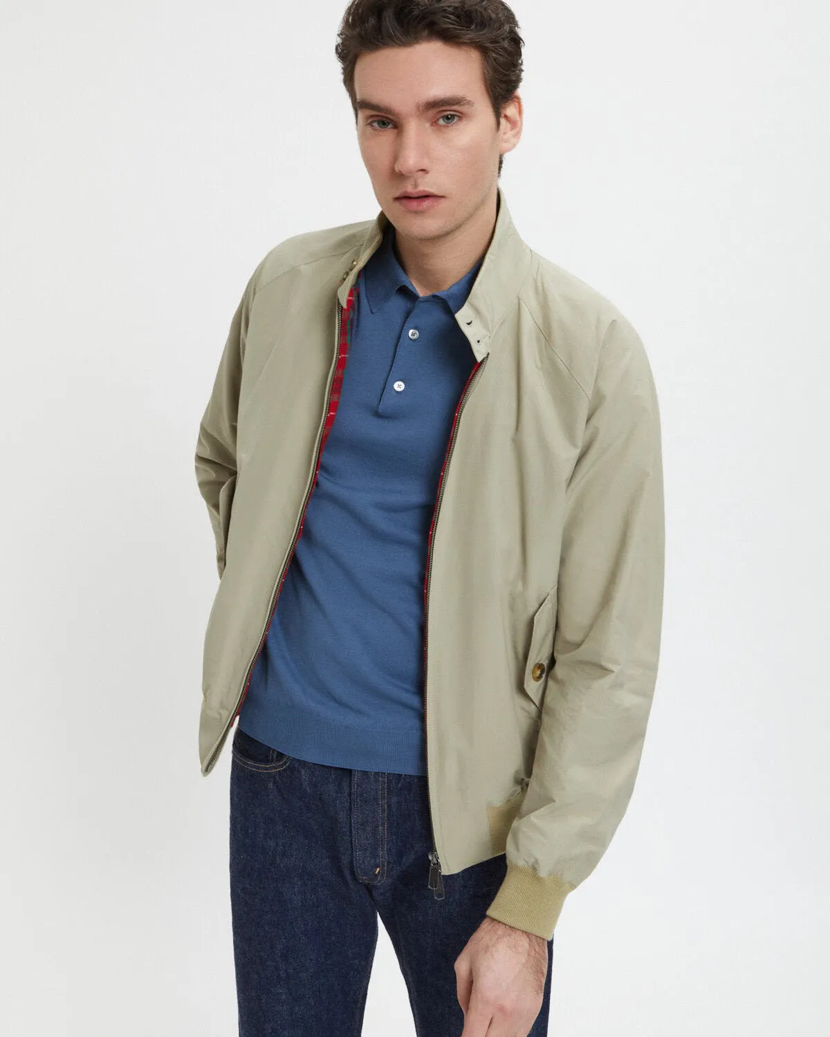 Baracuta G9 Classic Harrington Jacket - Natural
