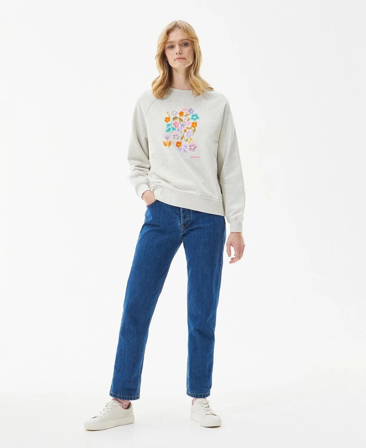 Barbour Azalea Overlayer Sweatshirt