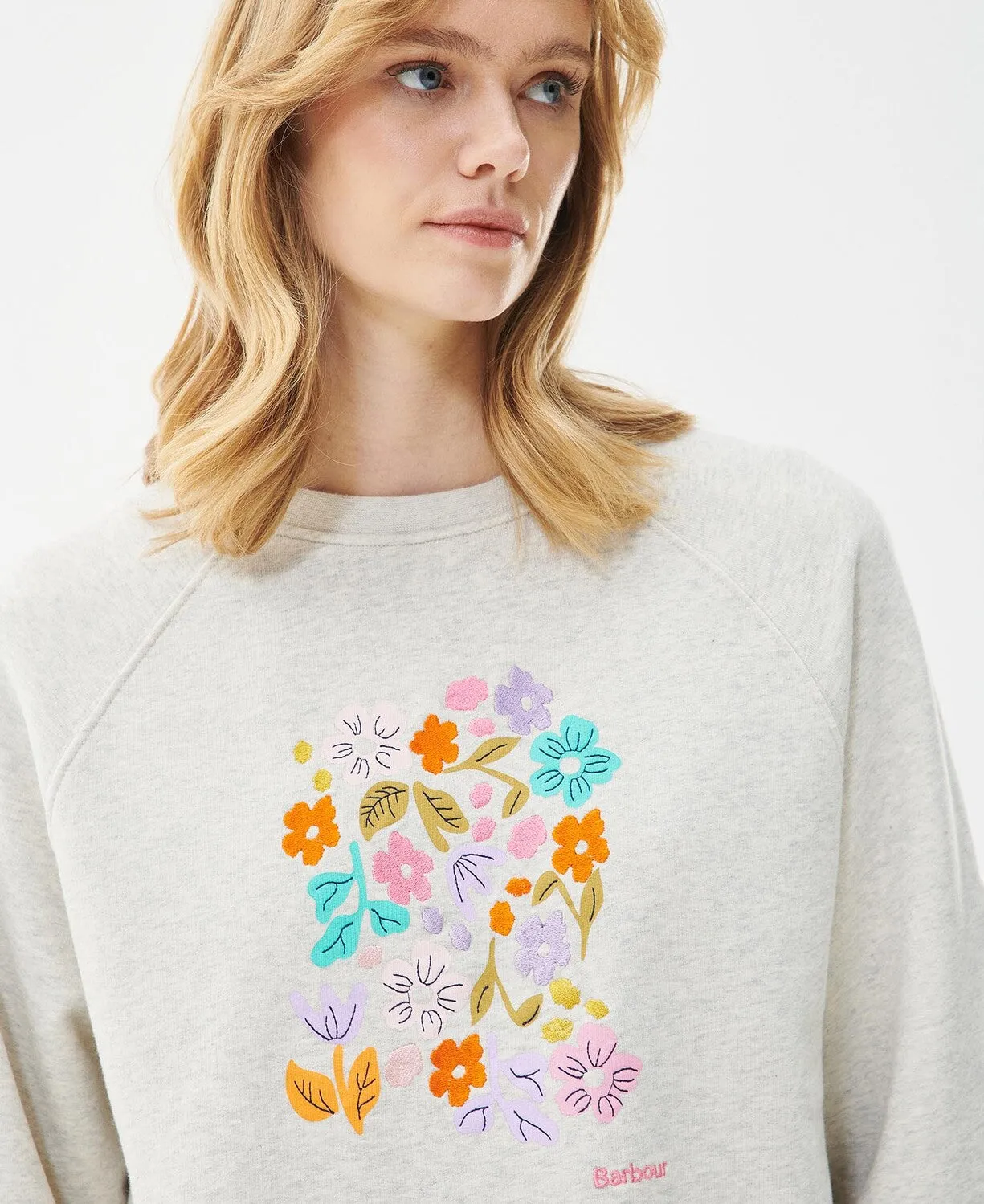 Barbour Azalea Overlayer Sweatshirt