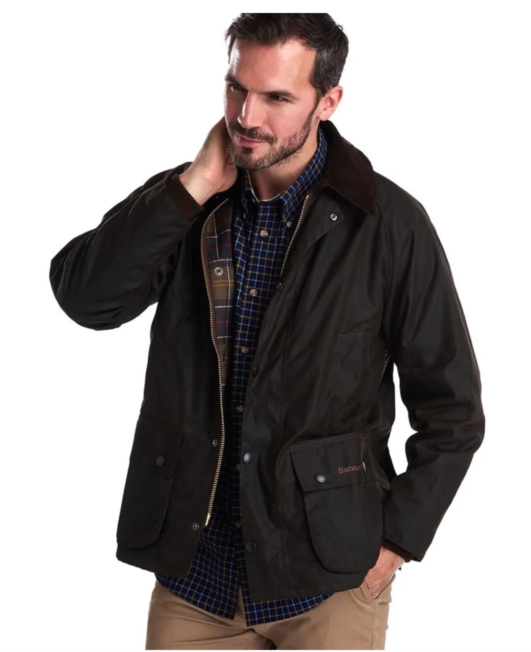 Barbour Classic Bedale Wax Jacket Olive