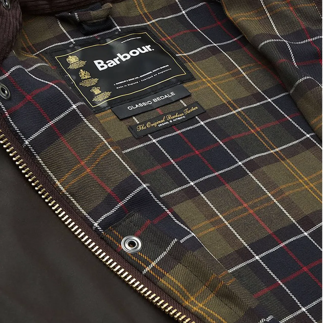 Barbour Classic Bedale Wax Jacket Olive