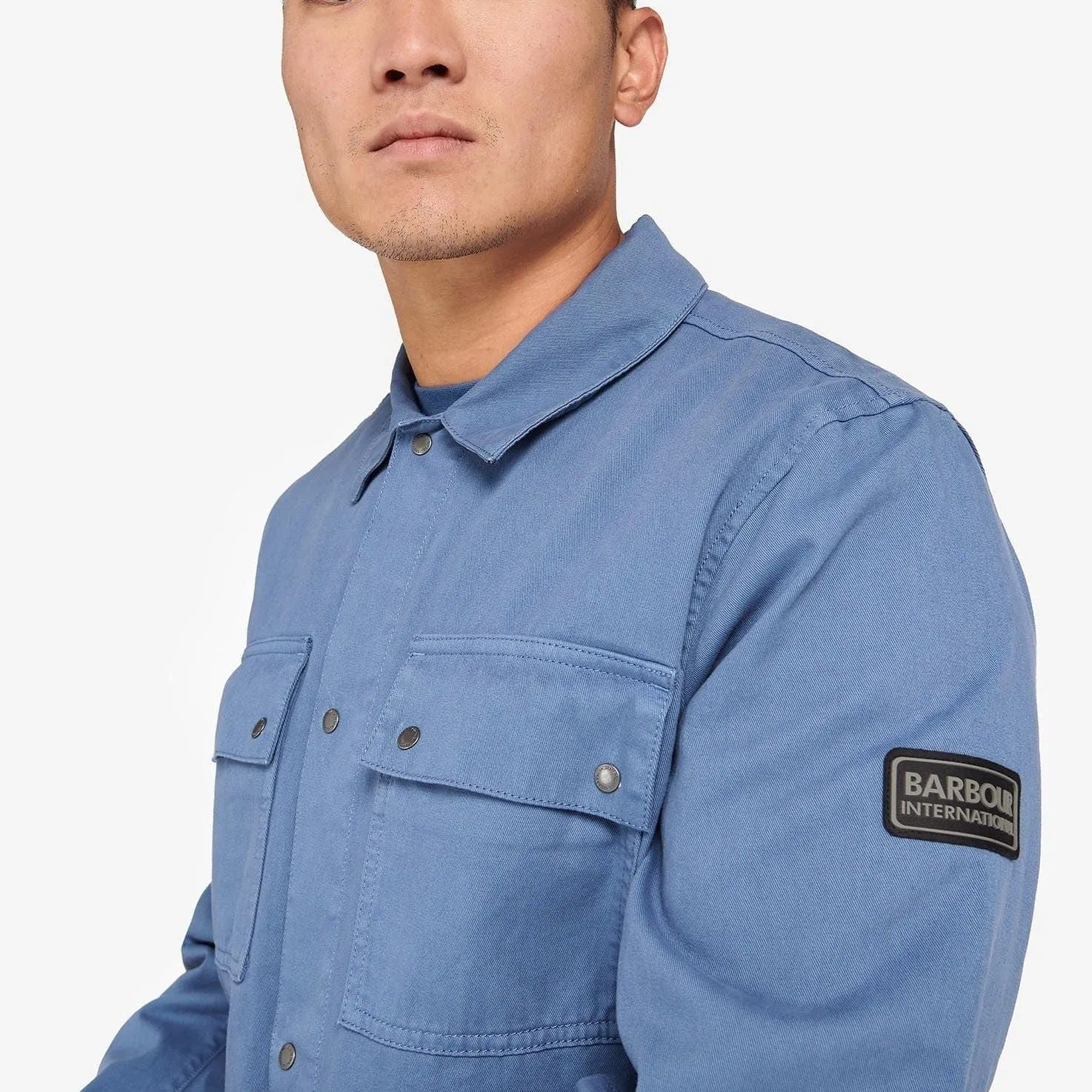 Barbour International Donside Casual Jacket Blue Horizon