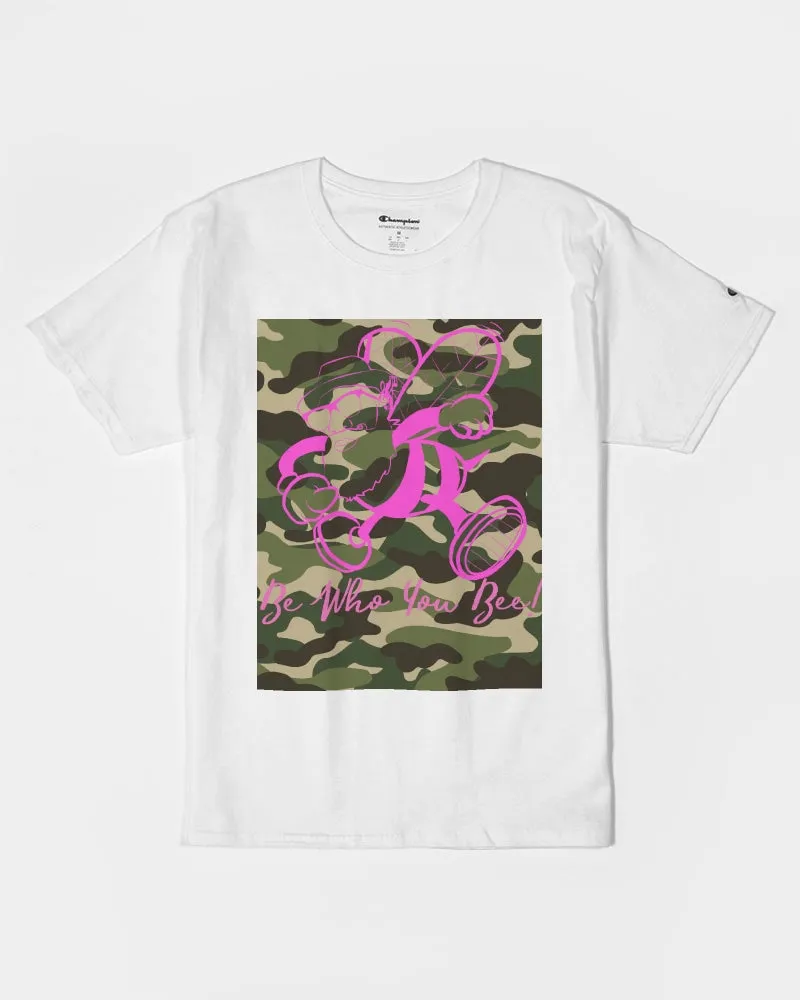 Be Who You Bee camo Unisex Tee | Champion