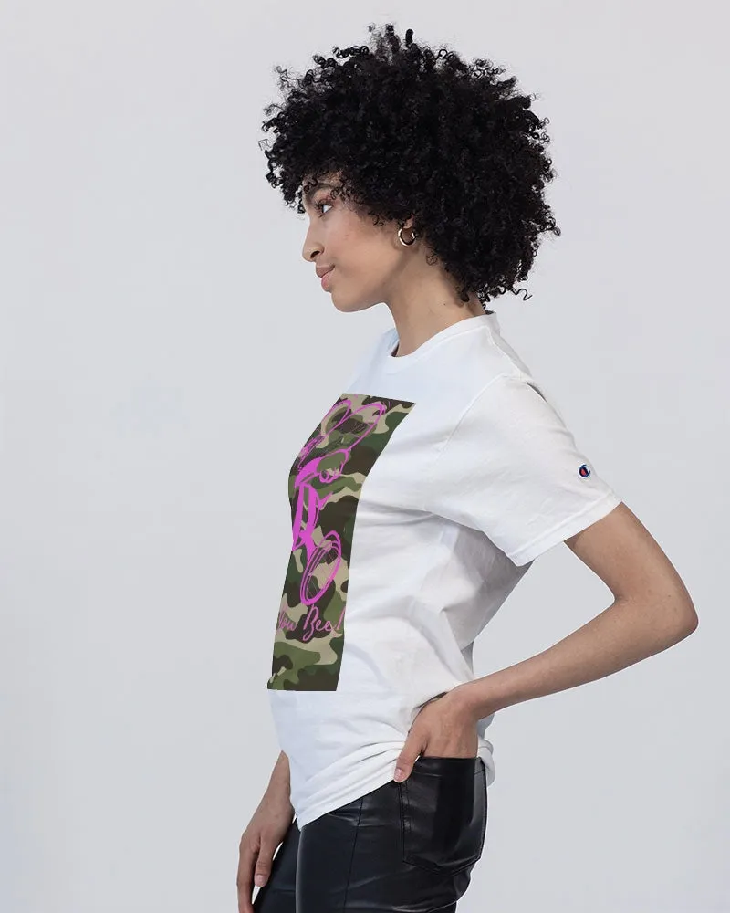 Be Who You Bee camo Unisex Tee | Champion