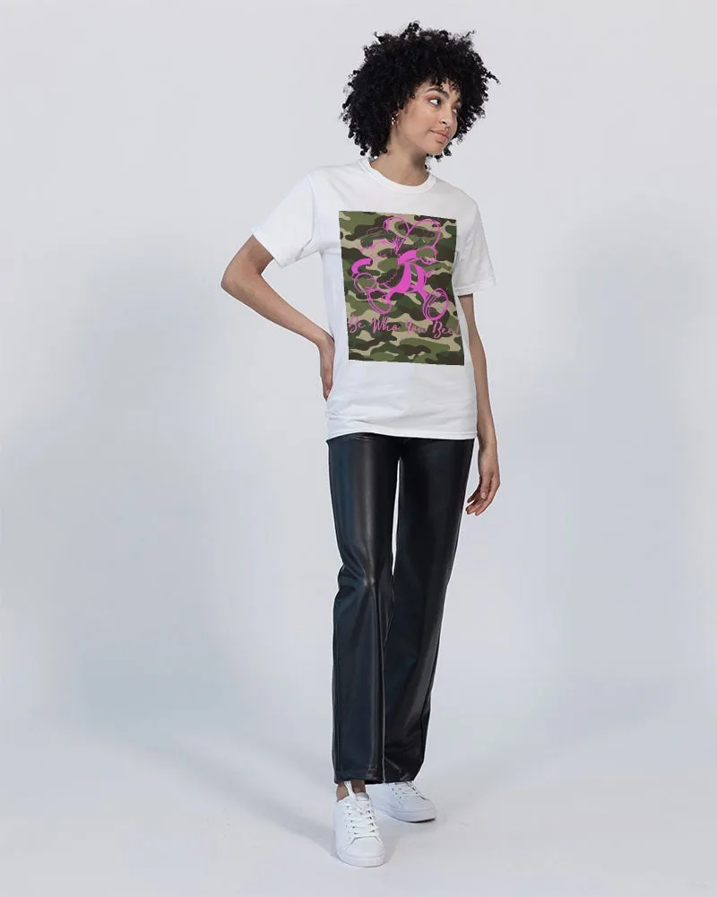 Be Who You Bee camo Unisex Tee | Champion