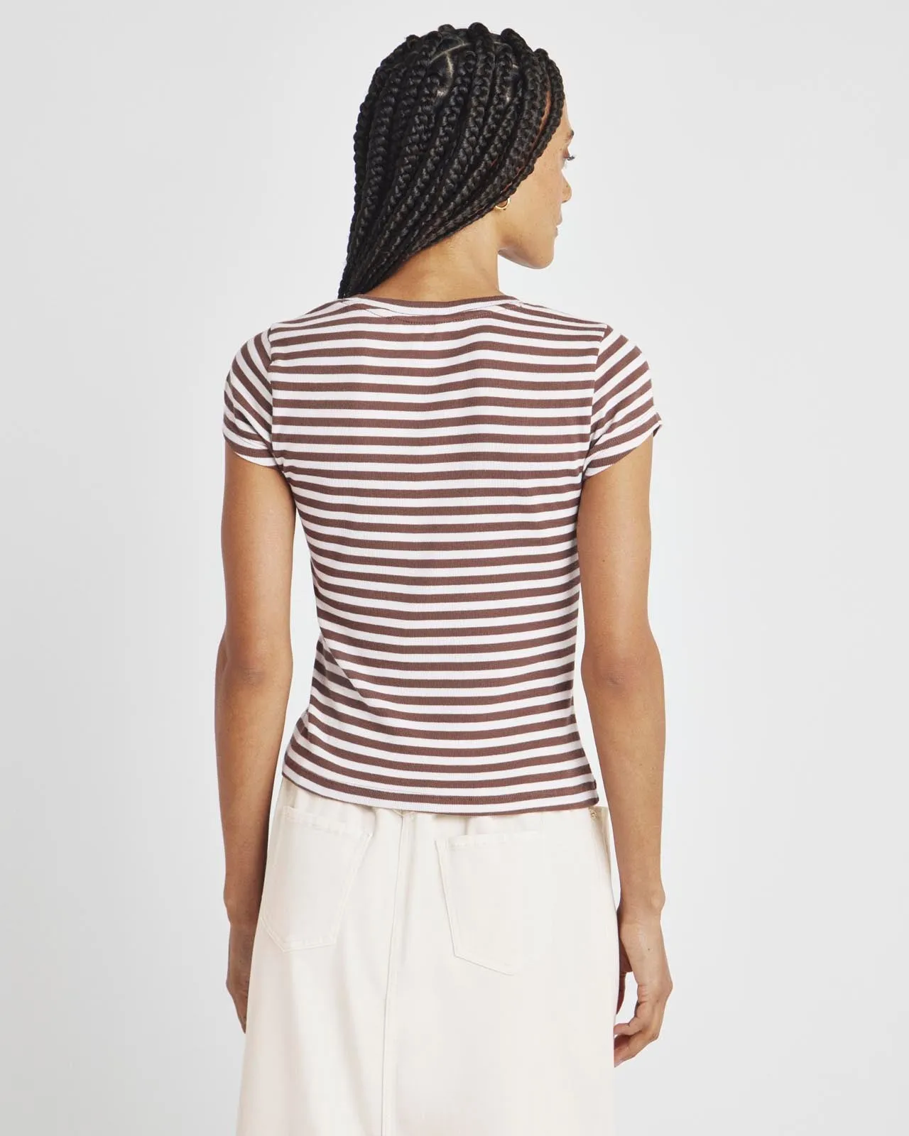Benson Stripe Short Sleeve Crew Tee