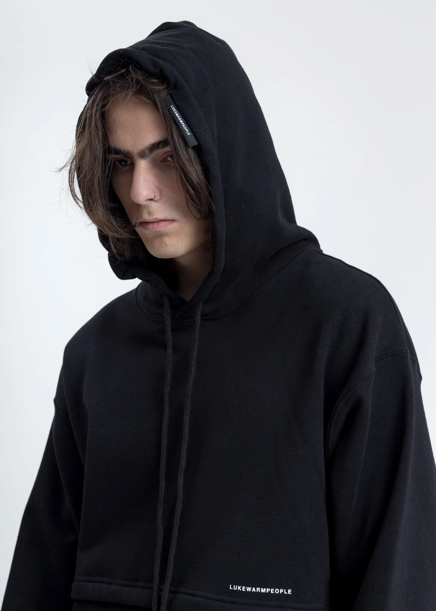 Black Triple Layer Hoodies