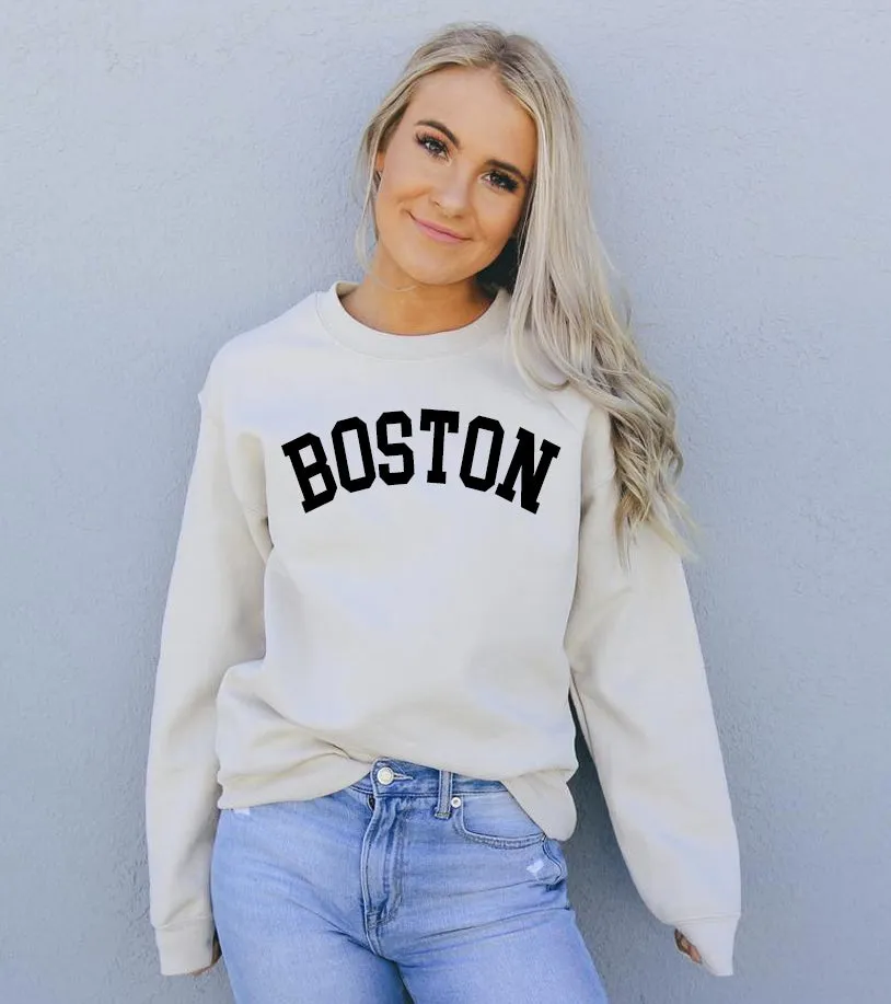 Boston Sweatshirt | Comfortable and Boston Proud
