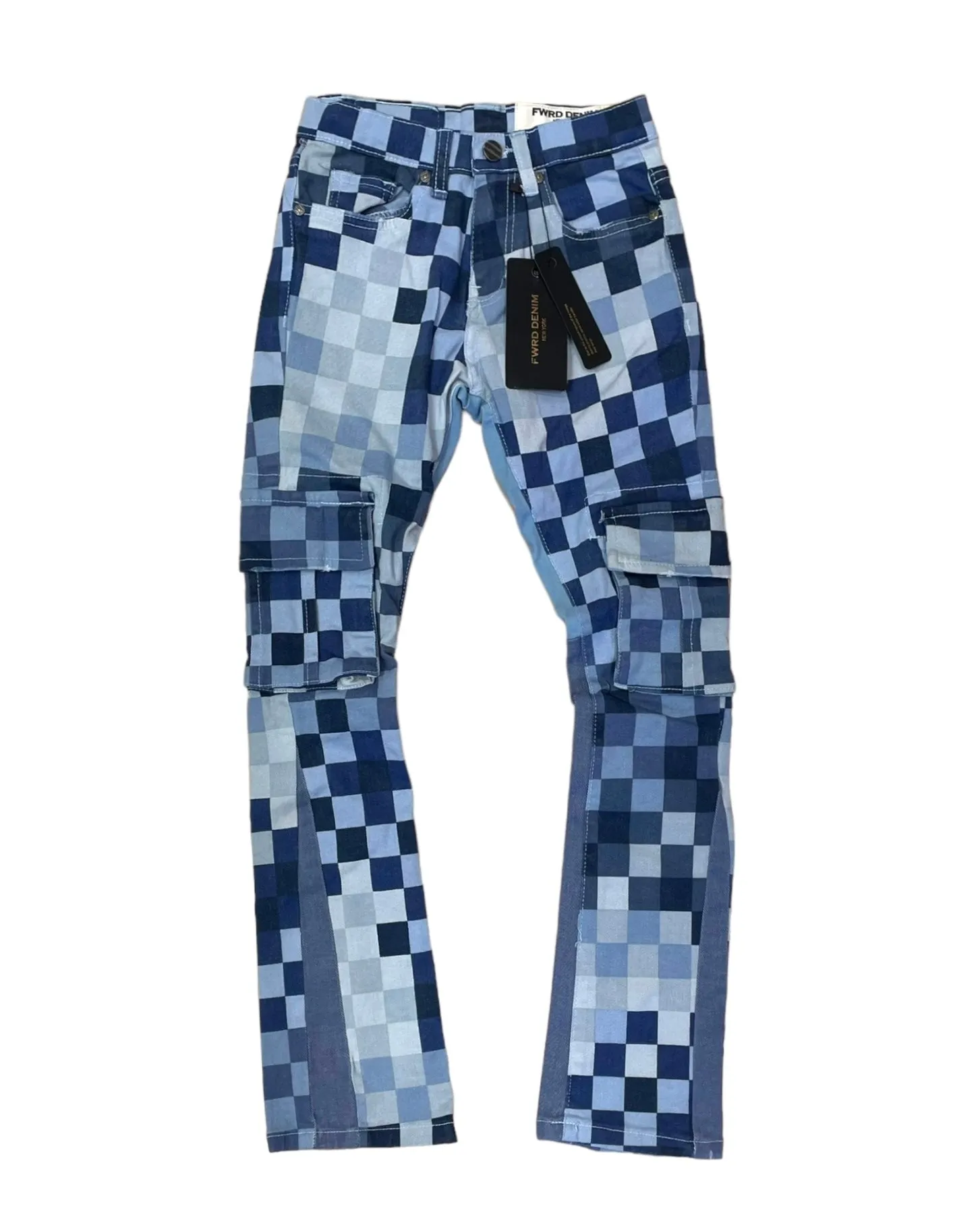 Boy’s Digital Twill Camo Stacked Pant