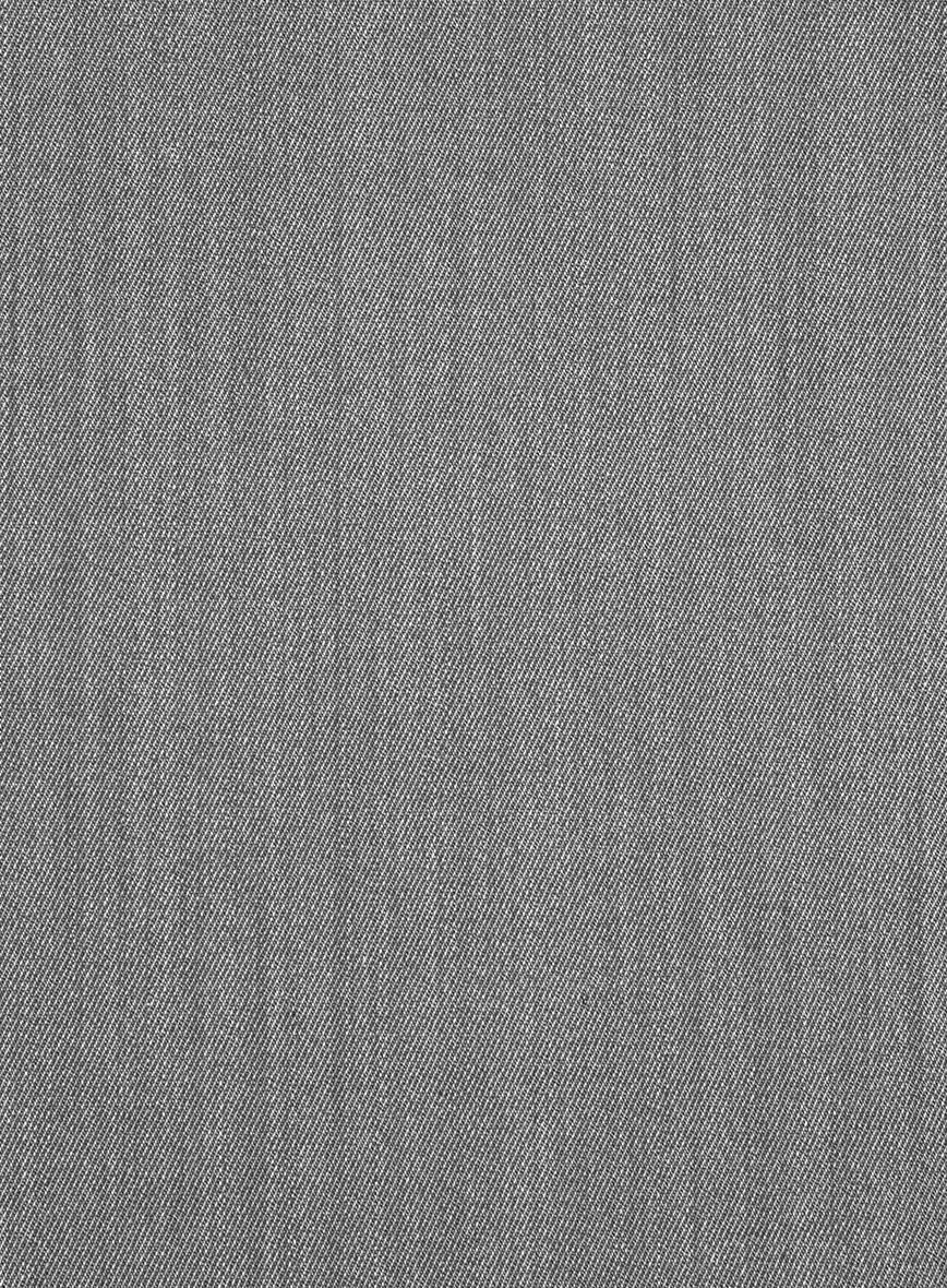 Cavalry Twill Light Gray Wool Jacket