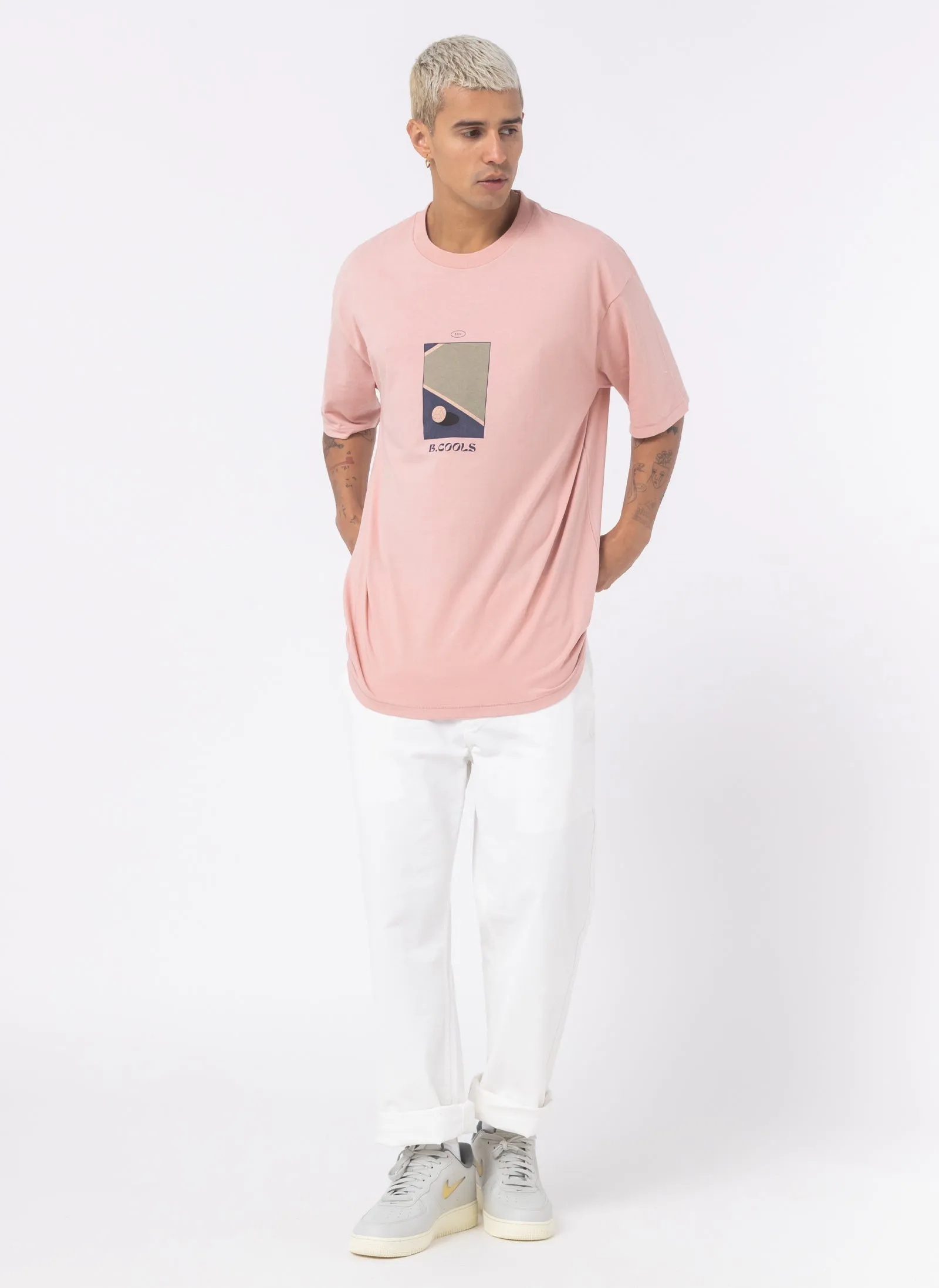 Club 2.0 Tee Dusty Pink