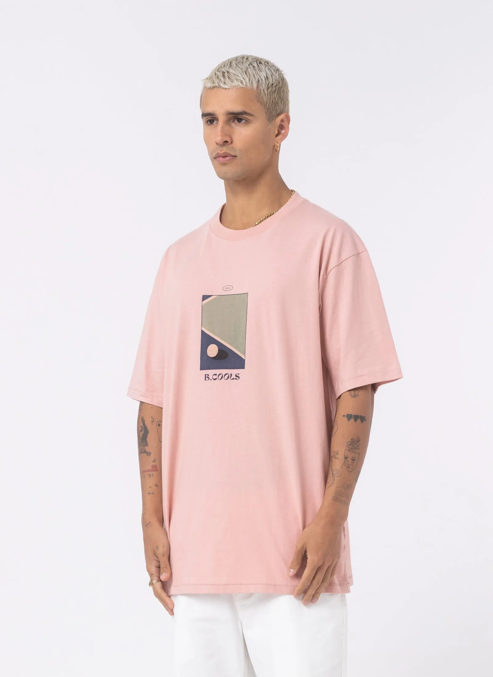 Club 2.0 Tee Dusty Pink