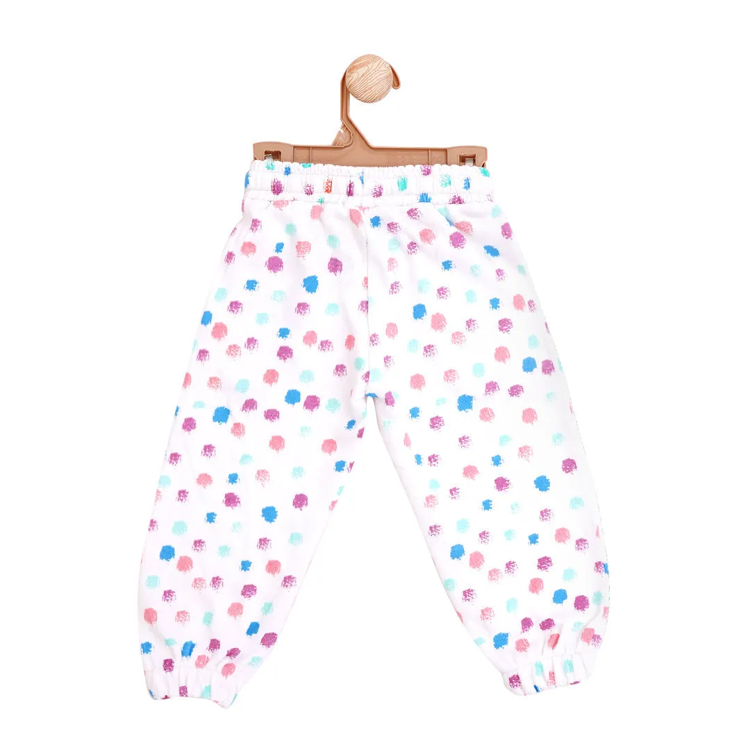 Color splash trousers