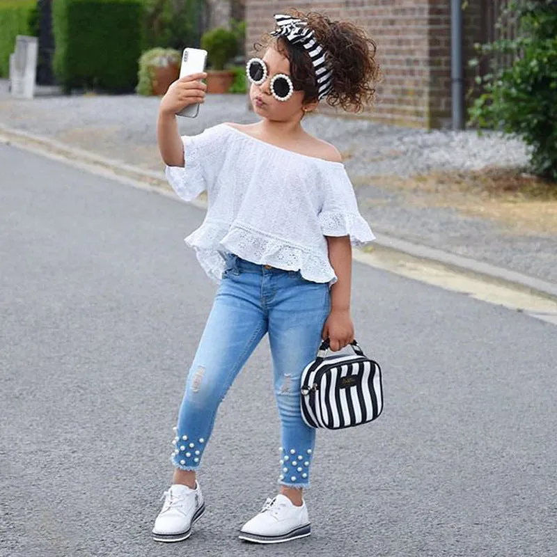 Crop Top With Pants Dress Set - GlamzLife