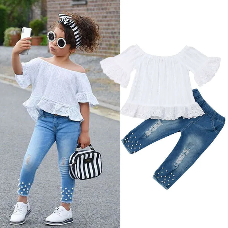 Crop Top With Pants Dress Set - GlamzLife