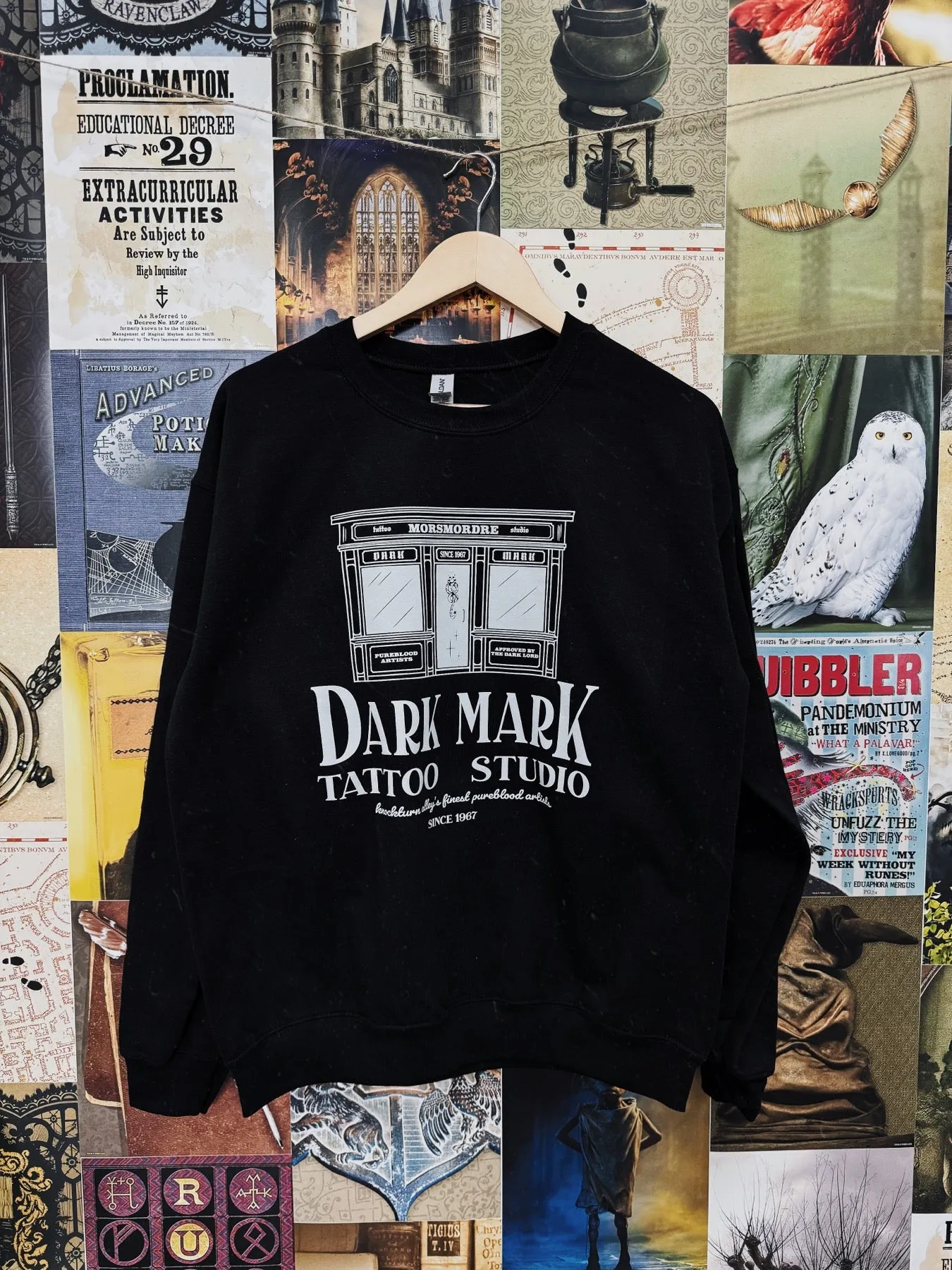 Dark Art Tattoo Studio Sweatshirt