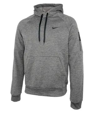 Dark Grey Heather/Particle Grey/ Black - Nike men’s pullover fitness hoodie