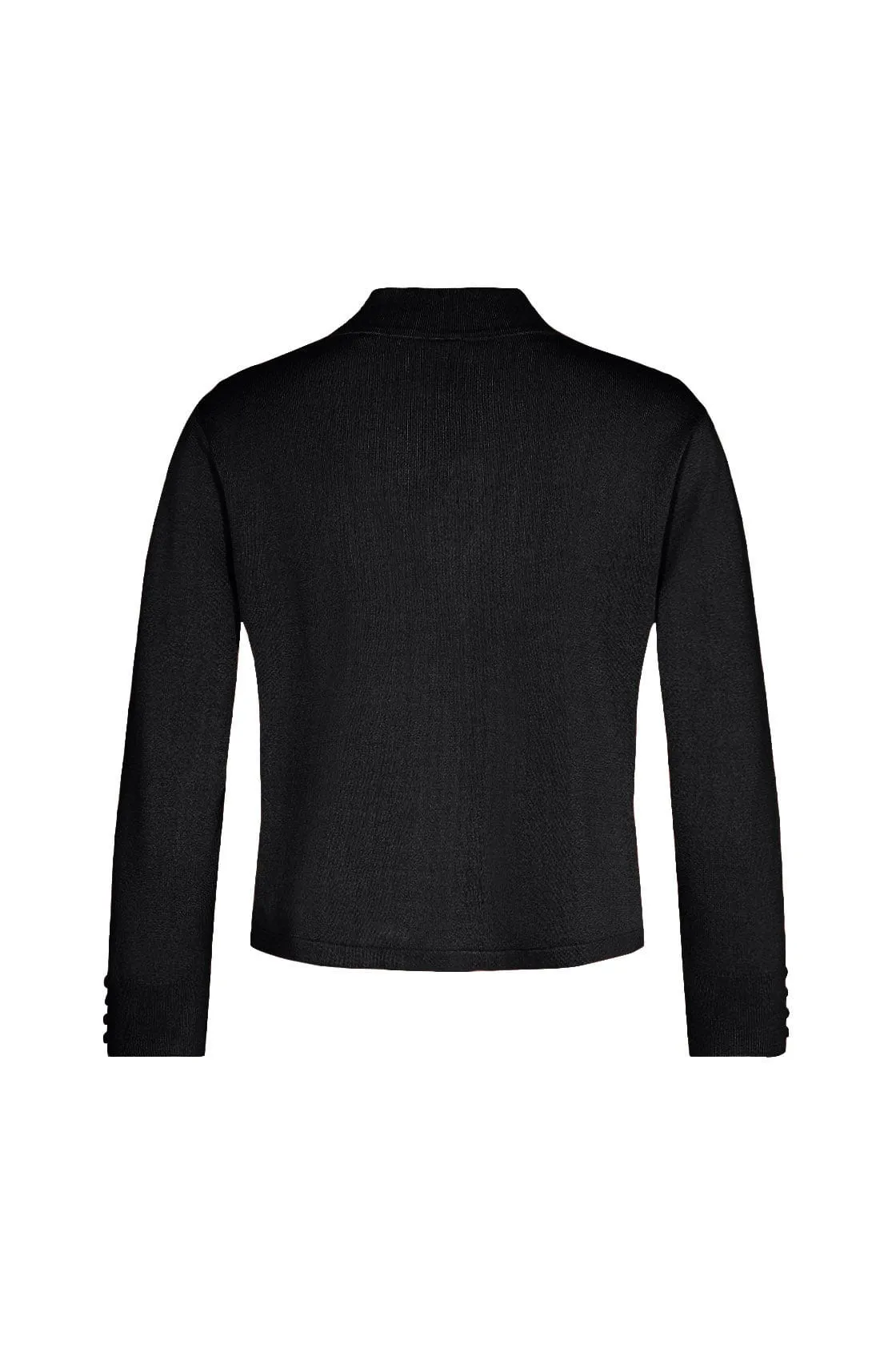 Dollie Open-Front Cardigan - Black