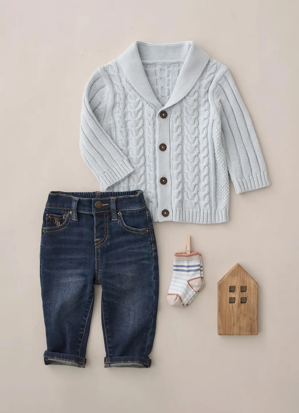 Elegant Baby My First Jeans With Gift Box