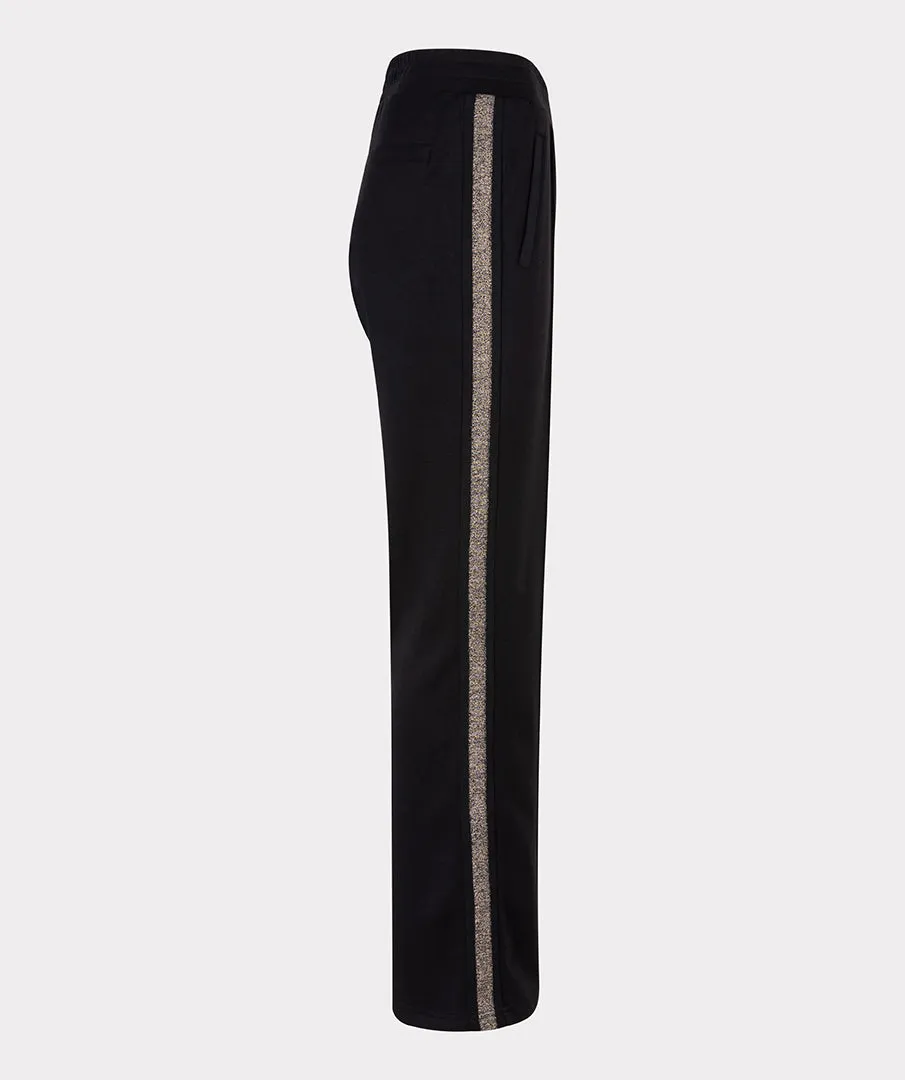 Esqualo Lurex Trousers | Black