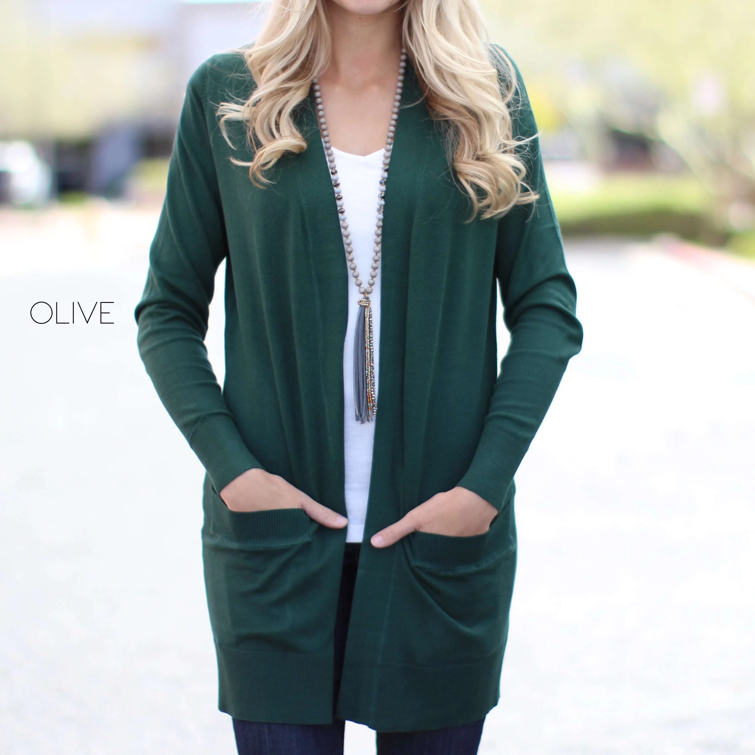 Everyday Cardigan Mid Length | S-XL