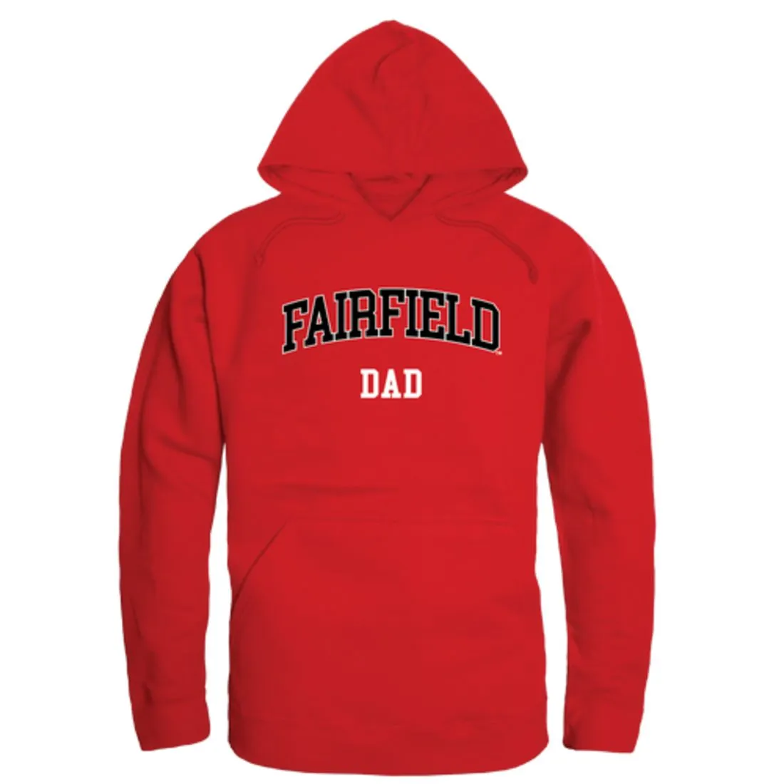 Fairfield University Stags Dad Fleece Hoodie Sweatshirts