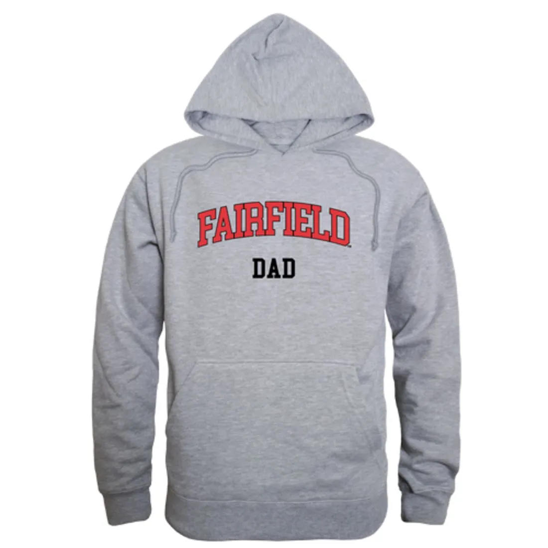Fairfield University Stags Dad Fleece Hoodie Sweatshirts