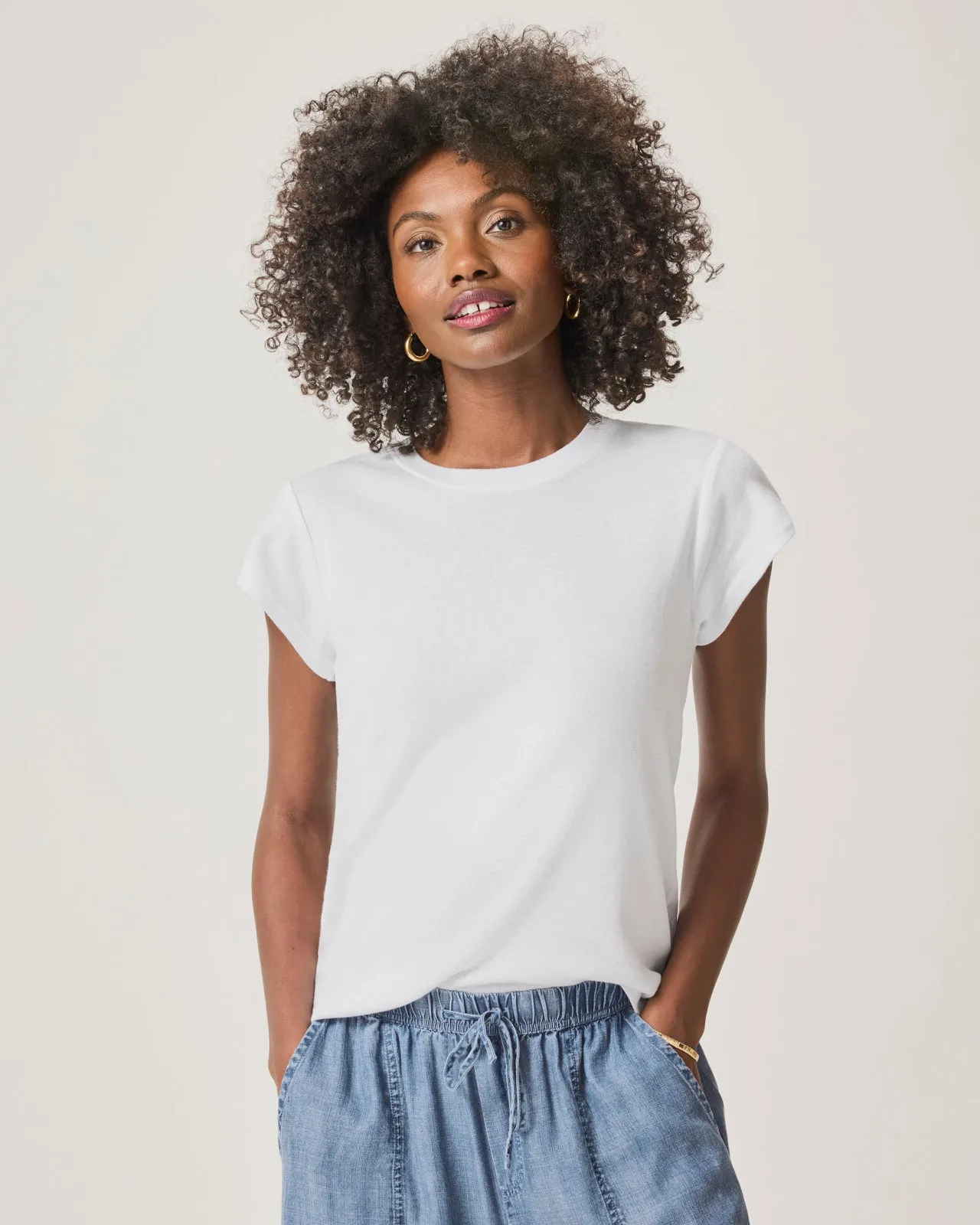 Faye Crewneck Tee