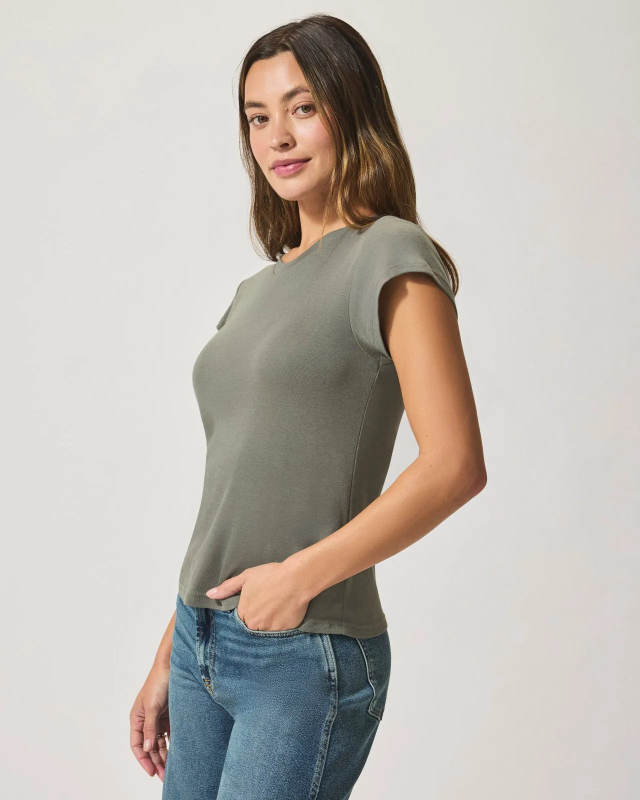 Faye Crewneck Tee