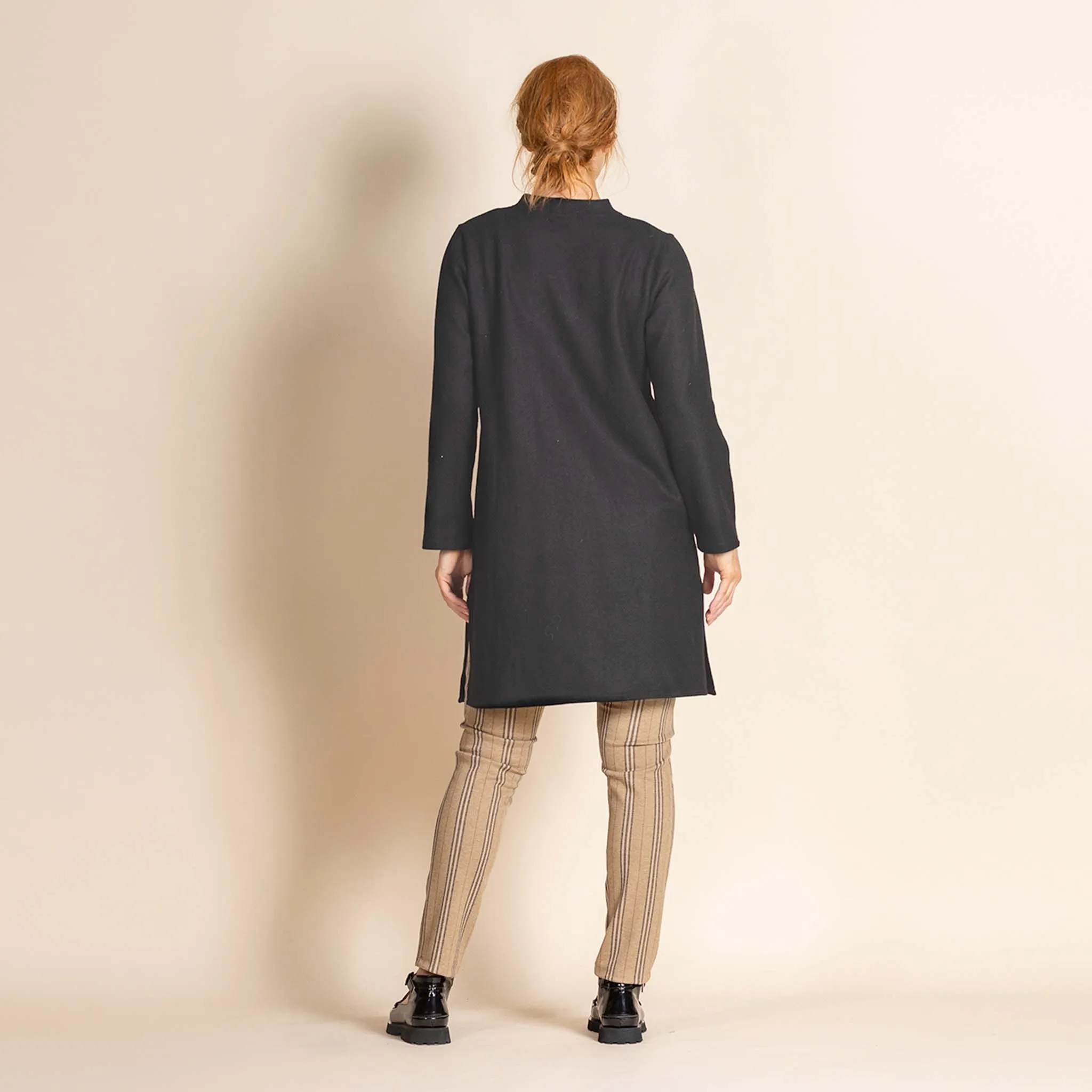 felt nehru tunic