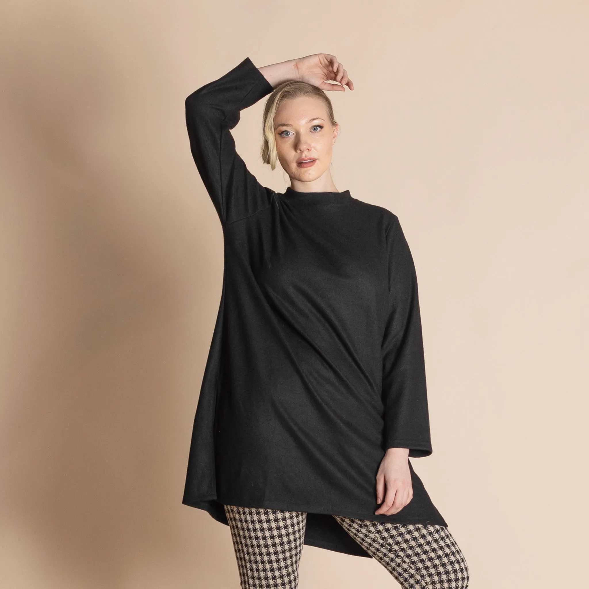 felt nehru tunic