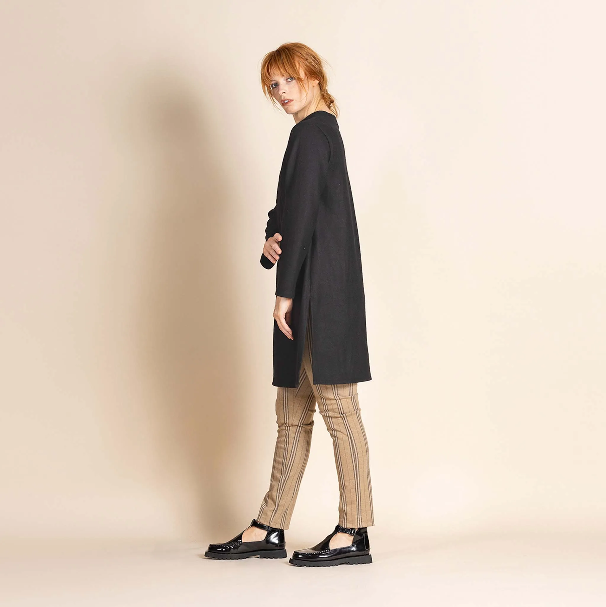 felt nehru tunic
