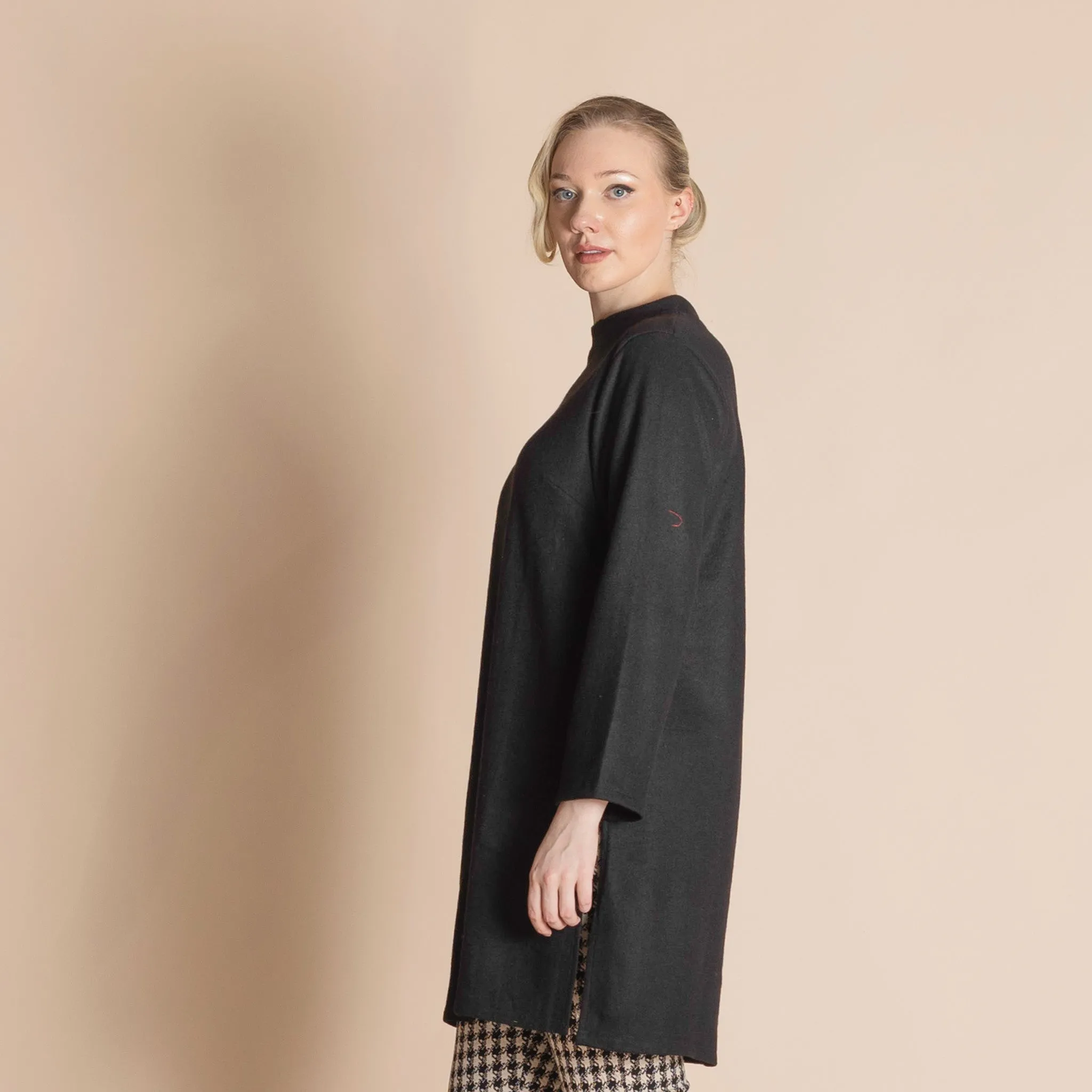 felt nehru tunic