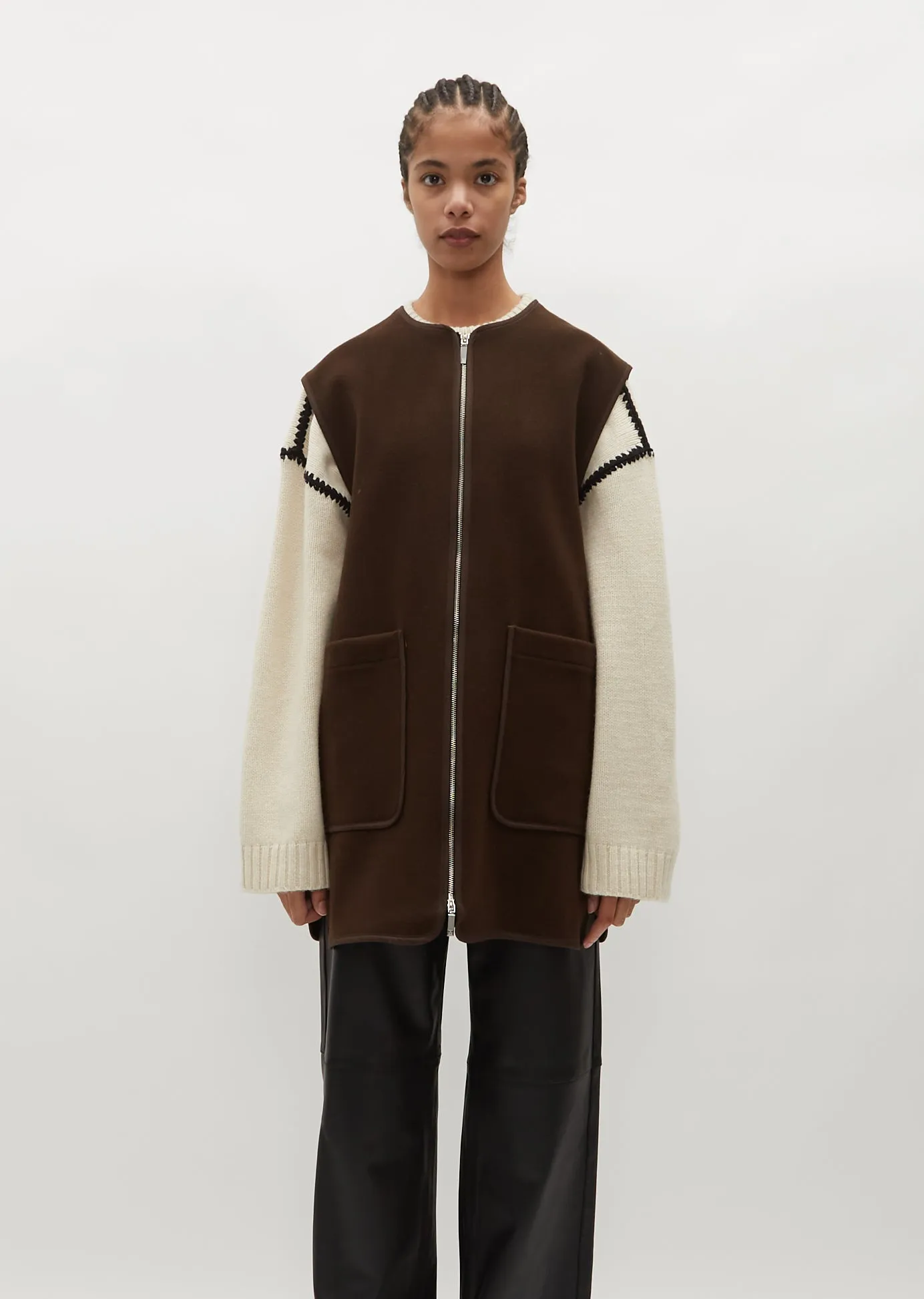 Felted Wool Vest