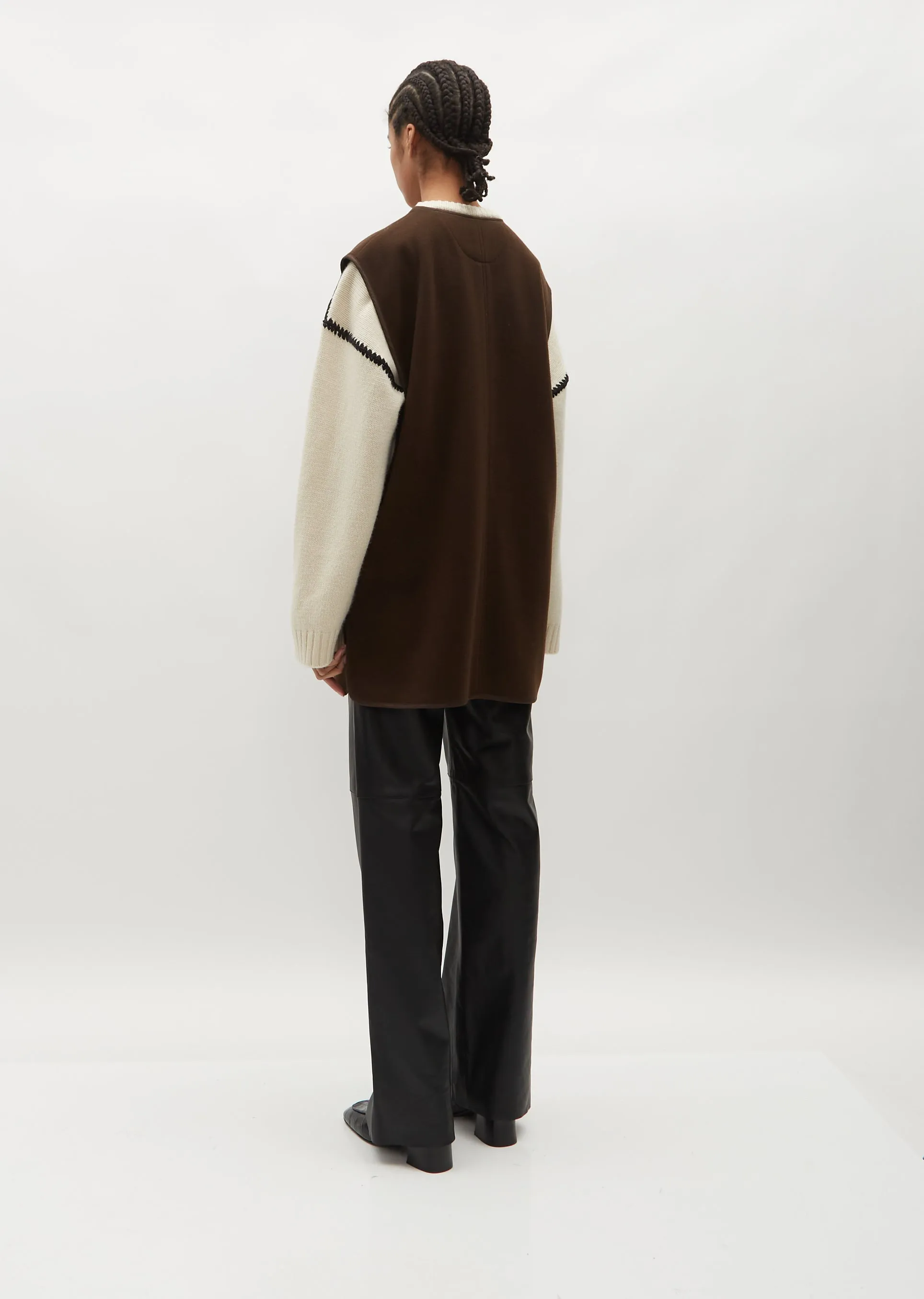 Felted Wool Vest