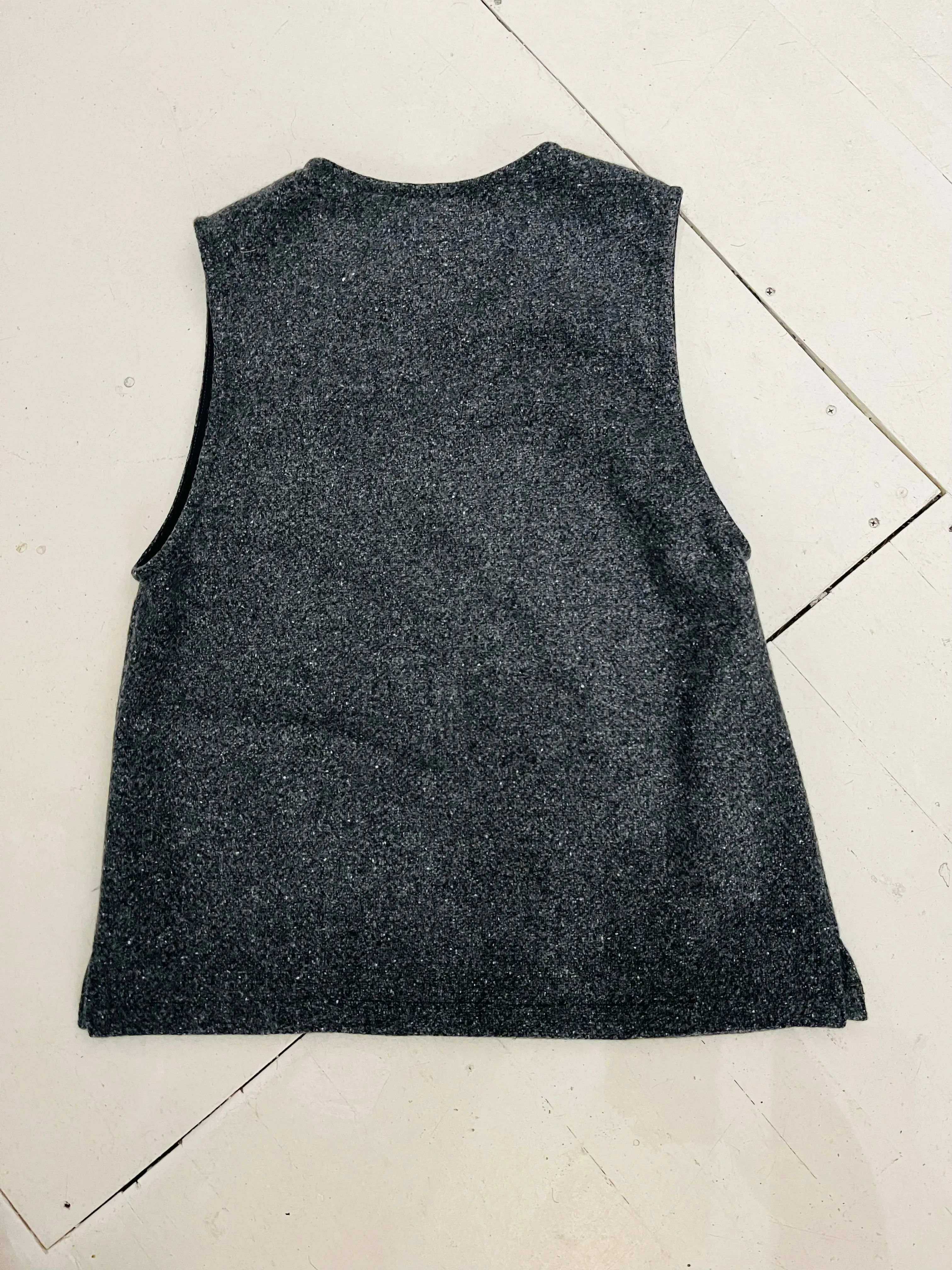 Foundry Vest in Grey Cashmere