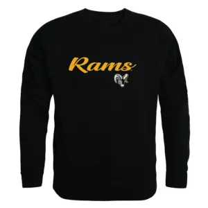 Framingham State University Rams Script Fleece Crewneck Pullover Sweatshirt