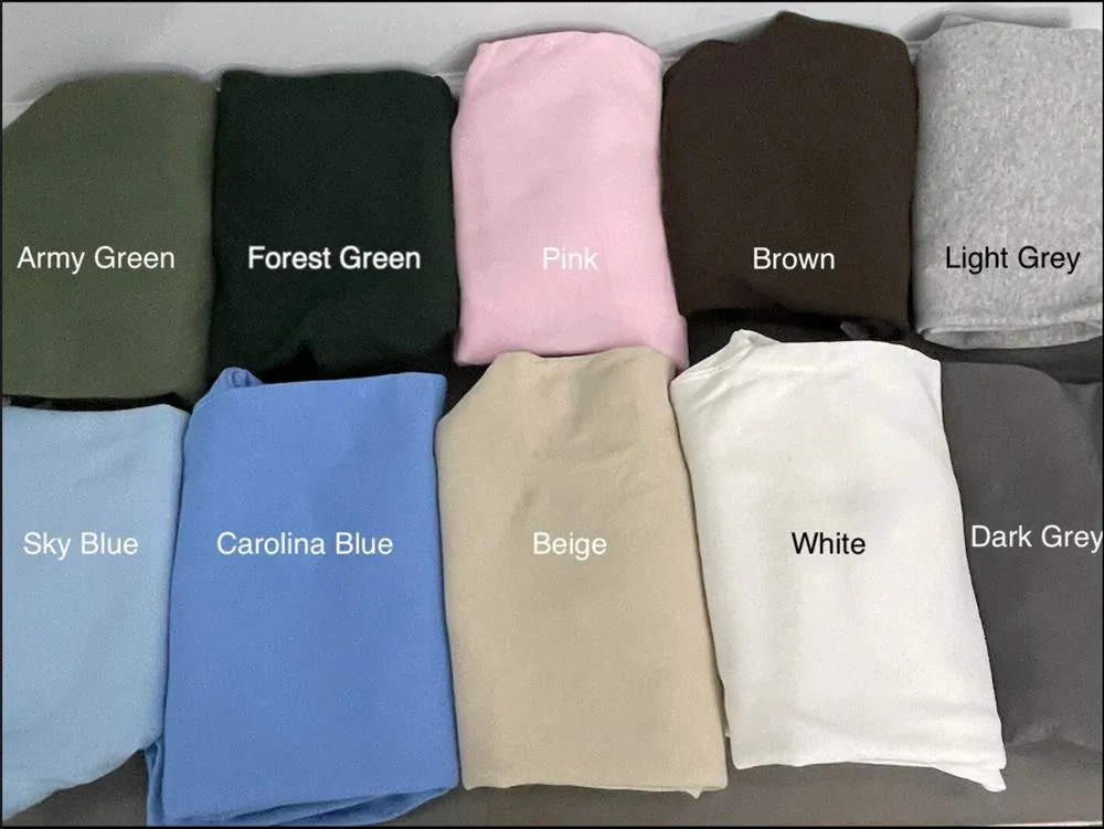 Funny Stress Embroidered Sweatshirt, Women's Embroidered Sweatshirts