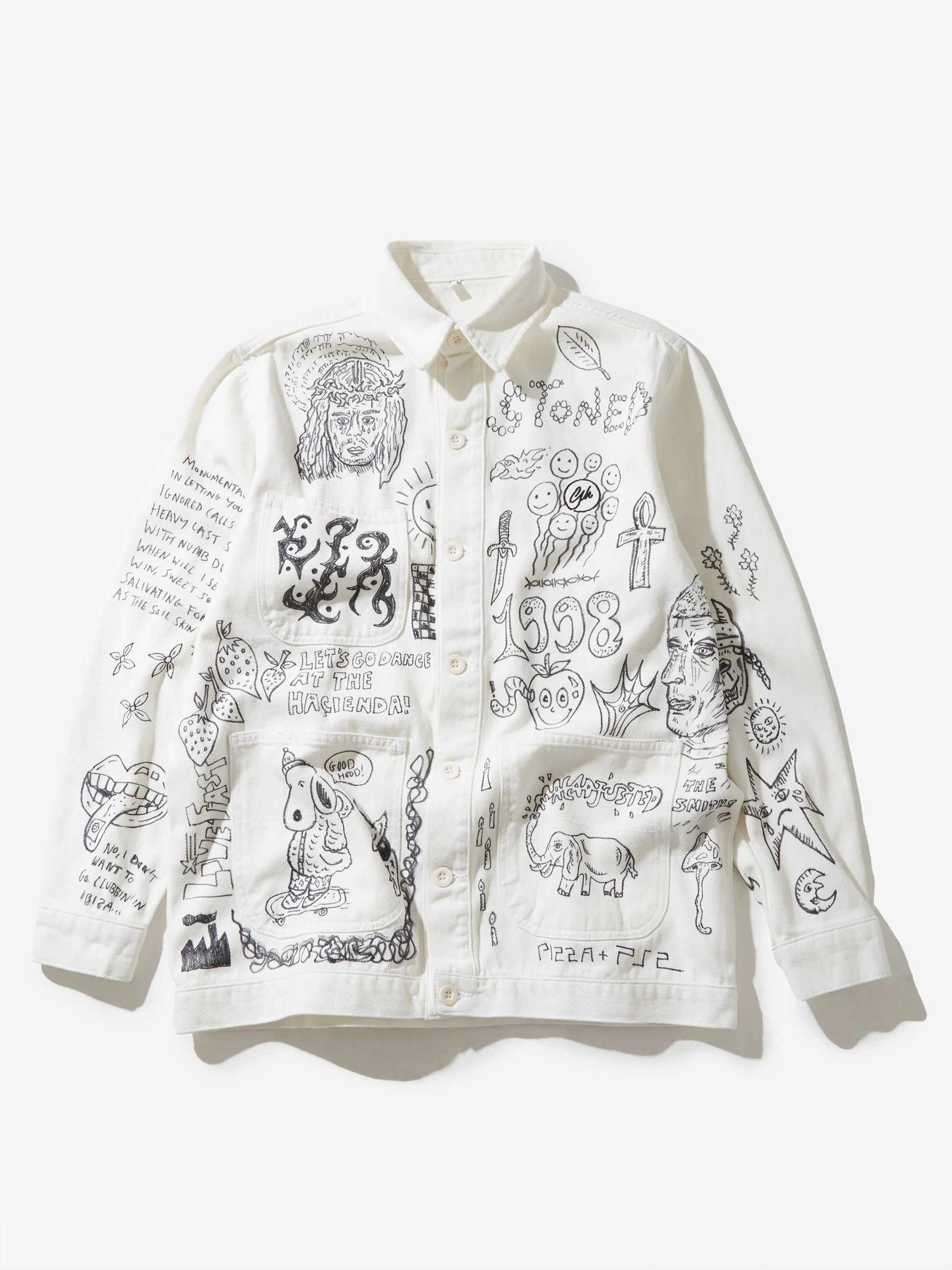 Goodhood x Rebel Yuth Hand Customised Store Worker Jacket - X-Large No 2