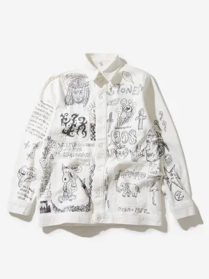 Goodhood x Rebel Yuth Hand Customised Store Worker Jacket - X-Large No 2