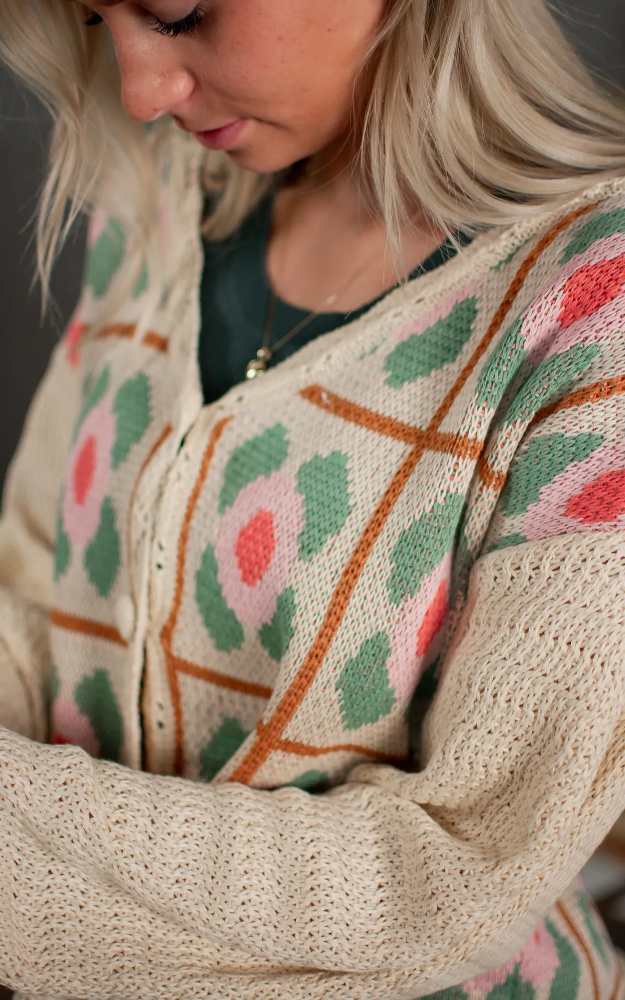 Greenhouse Floral Cardigan