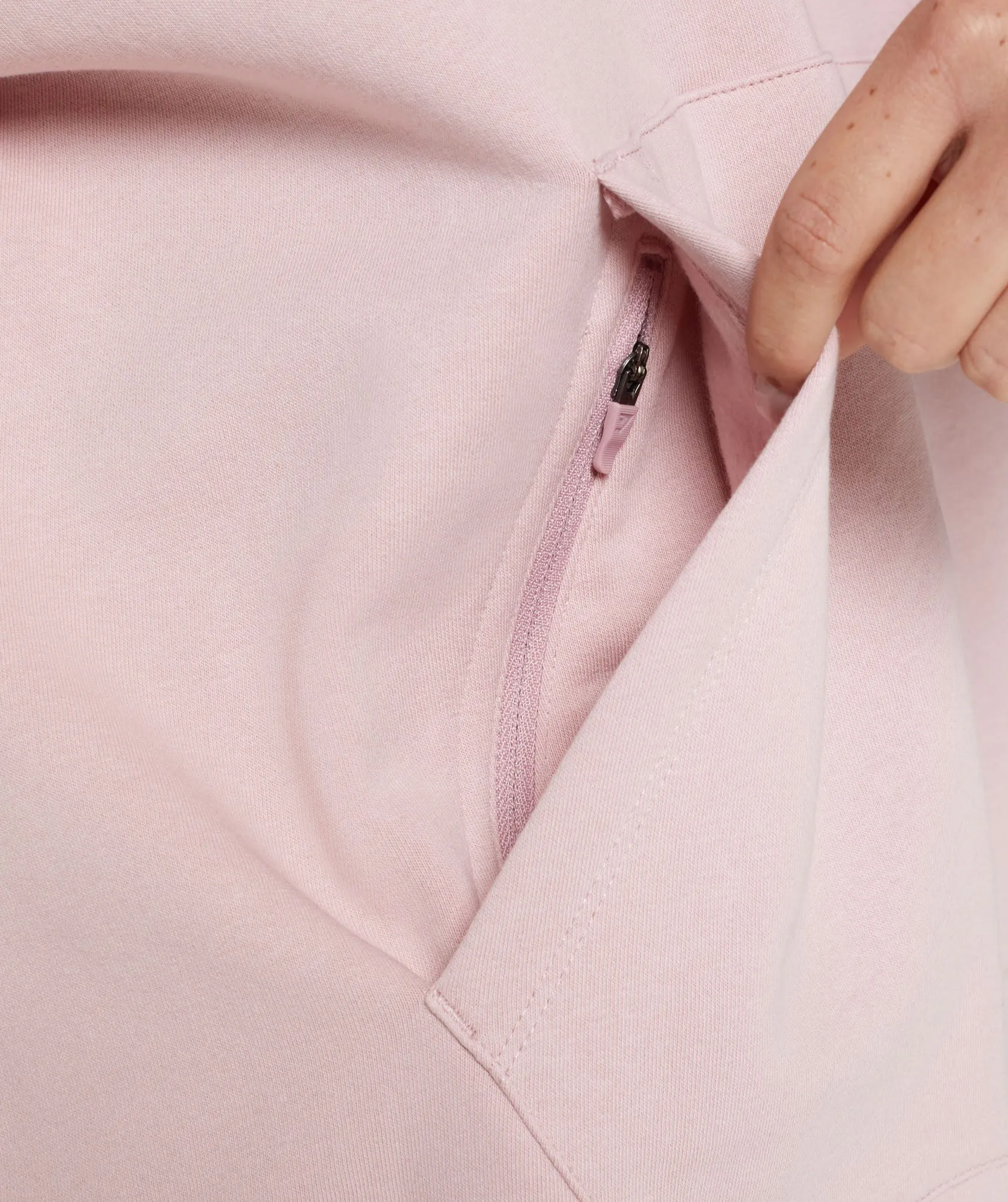 Gymshark Reset Unisex Hoodie - Light Pink